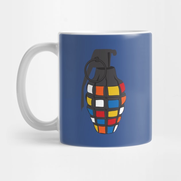 Rubiks Grenade by PodDesignShop